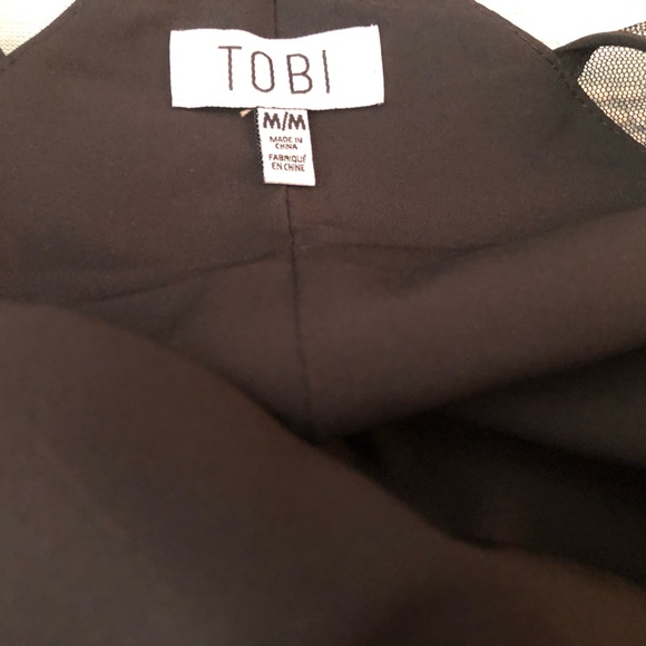 ***SOLD - NOT FOR SALE **bodycon black lace low back Vegas cocktail party sexy - Picture 8 of 9